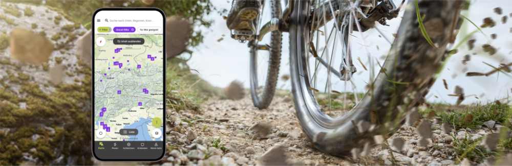 alpenvereinaktiv.com - Die beste komoot Alternative? 1 Outdooractive App & Graveln (©outdooractive)