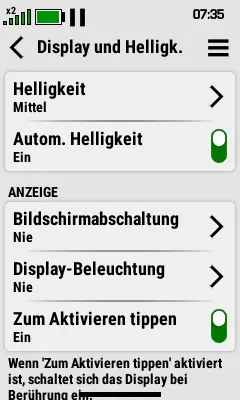 Garmin eTrex Touch - Test der 2025er Neuauflage! 5 Einstellungen für Anzeige