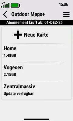Garmin eTrex Touch - Test der 2025er Neuauflage! 12 Neue Karte erstellen