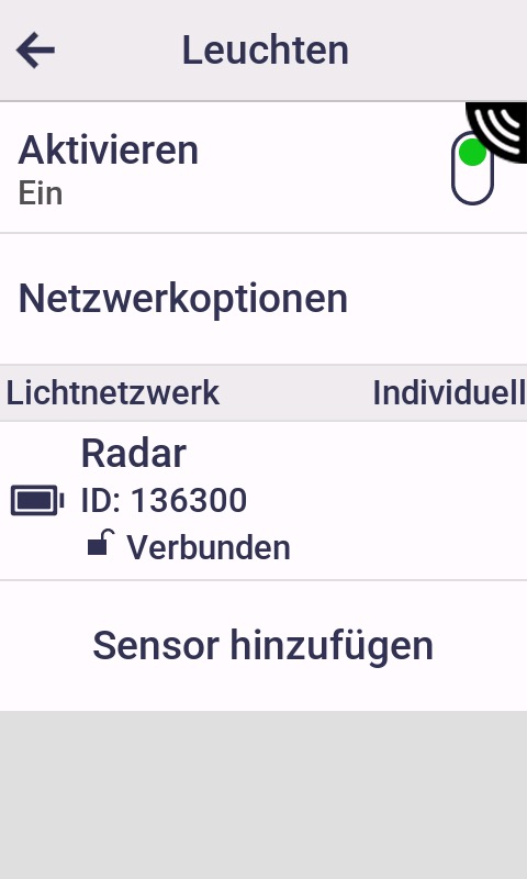 Varia RearVue 820 - Lichtnetzwerk via ANT+ (Edge 1050)